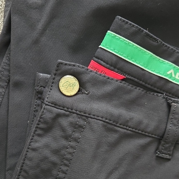 Alberto Men's Modern Fit Black Straight Leg Golf Pants Size 54 - Picture 10 of 10